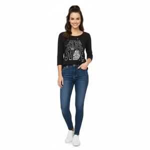 Star Wars Women's Black 'Come to the Dark Side' Jersey Top